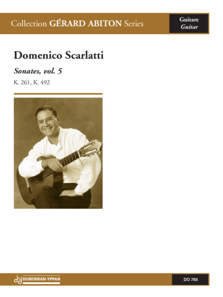 Knjiga 2 SONATES, VOL. 5, K. 261, 492 GUITARE DOMENICO SCARLATTI