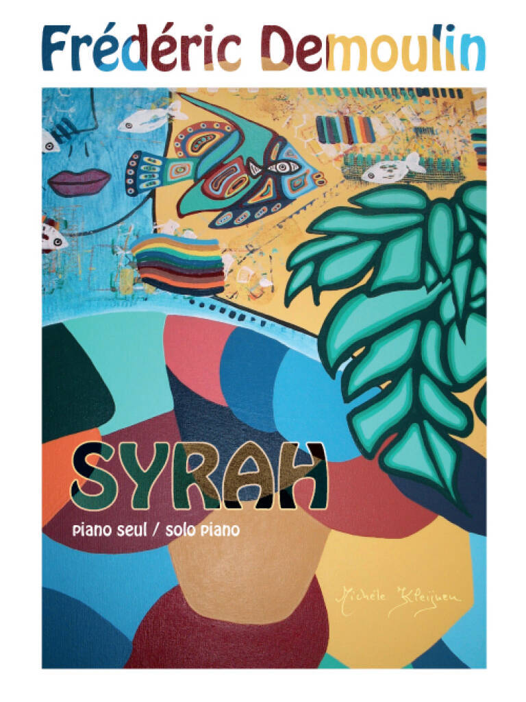 Libro SYRAH PIANO FREDERIC DEMOULIN