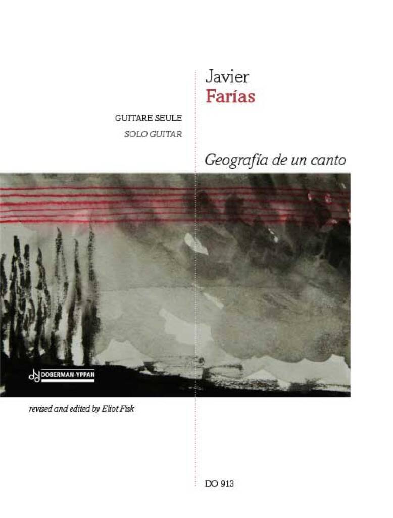 Książka GEOGRAFIA DE UN CANTO GUITARE JAVIER FARIAS