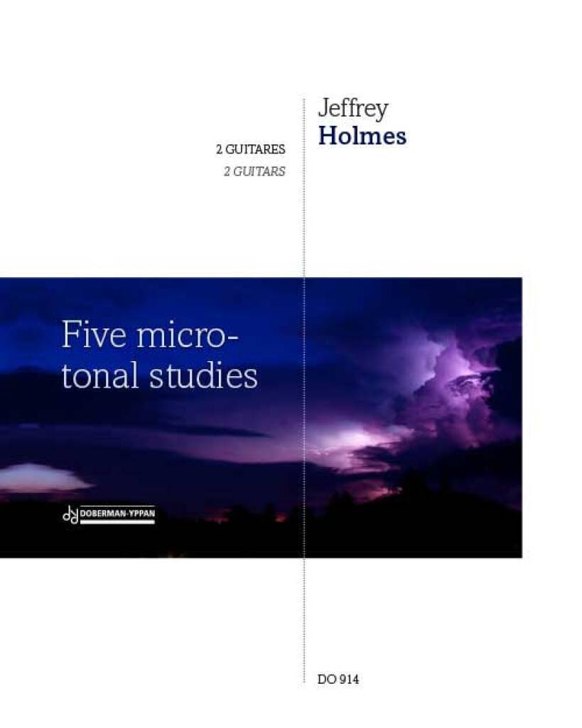 Knjiga FIVE MICRO-TONAL STUDIES JEFFREY HOLMES
