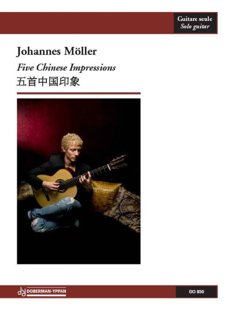 Knjiga FIVE CHINESE IMPRESSIONS GUITARE JOHANNES MOLLER