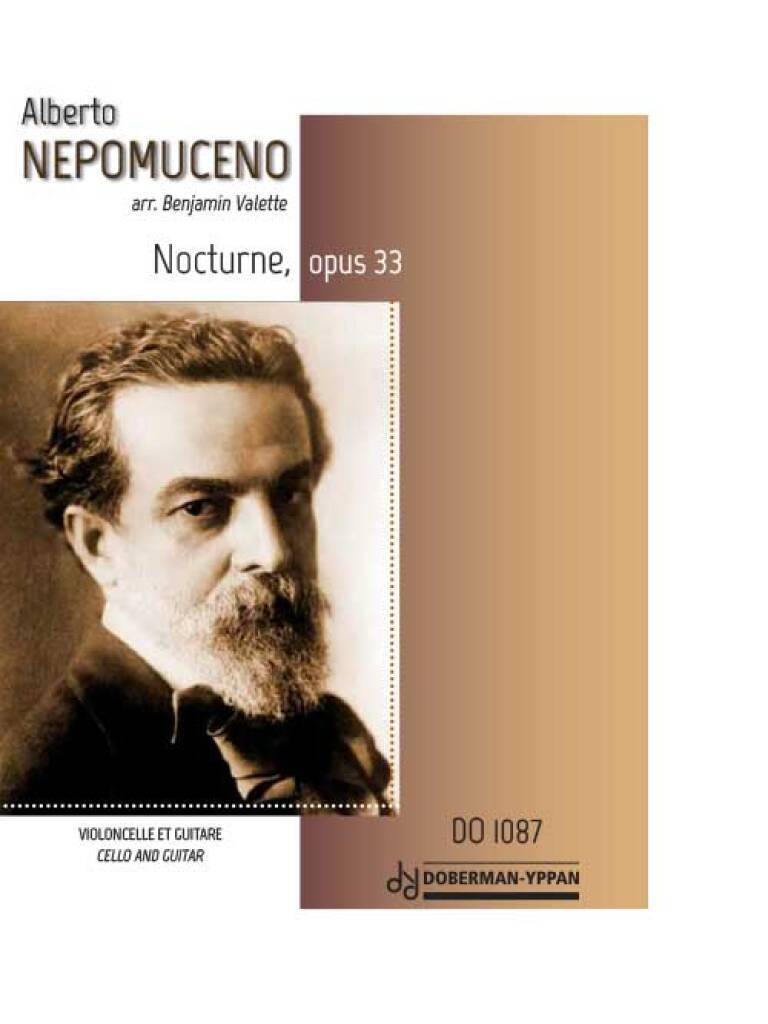 Knjiga NOCTURNE, OPUS 33 ALBERTO NEPOMUCENO