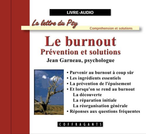 Kniha LE BURNOUT GARNEAU