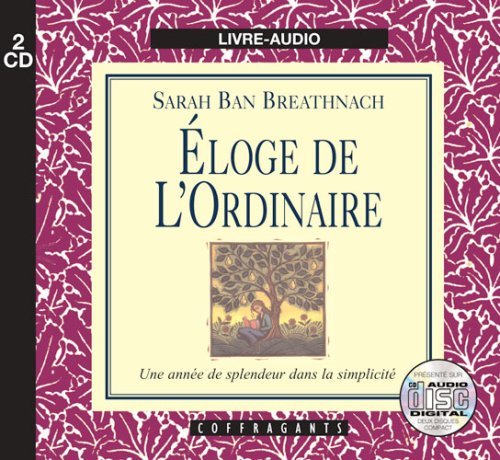 Kniha ELOGE DE L'ORDINAIRE (CD) BREATHNACH