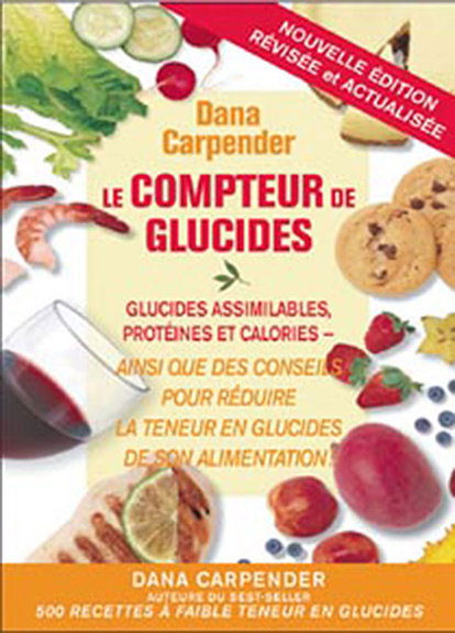 Boek Compteur de glucides Carpender