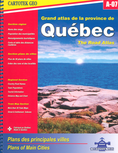 Knjiga Grand Atlas de la province de Quebec collegium