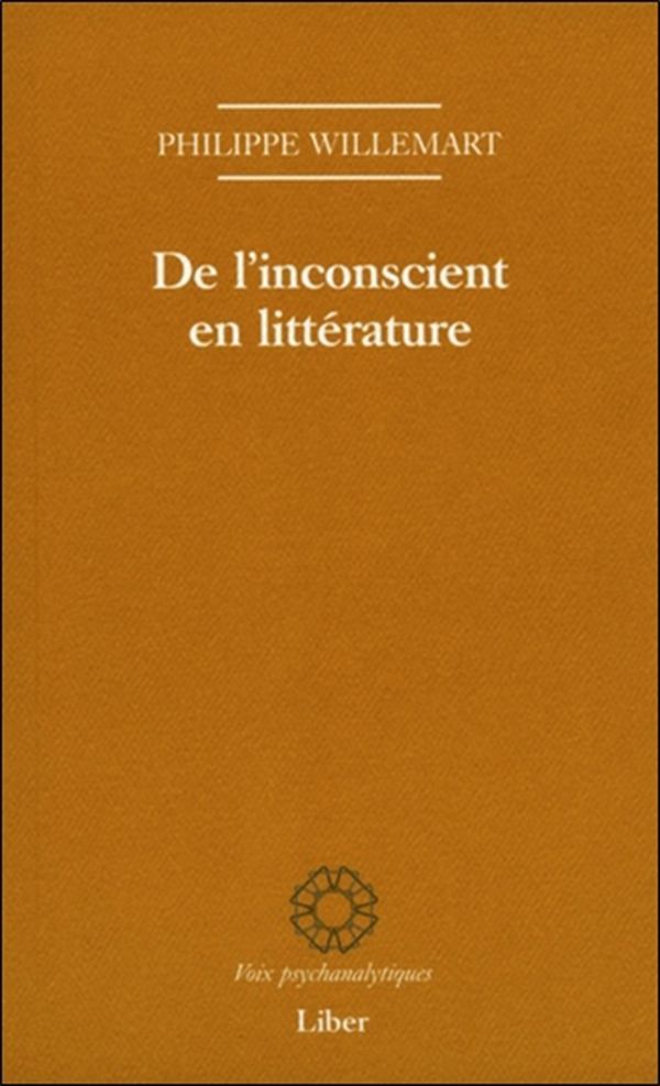 Knjiga De l'inconscient en littérature Willemart