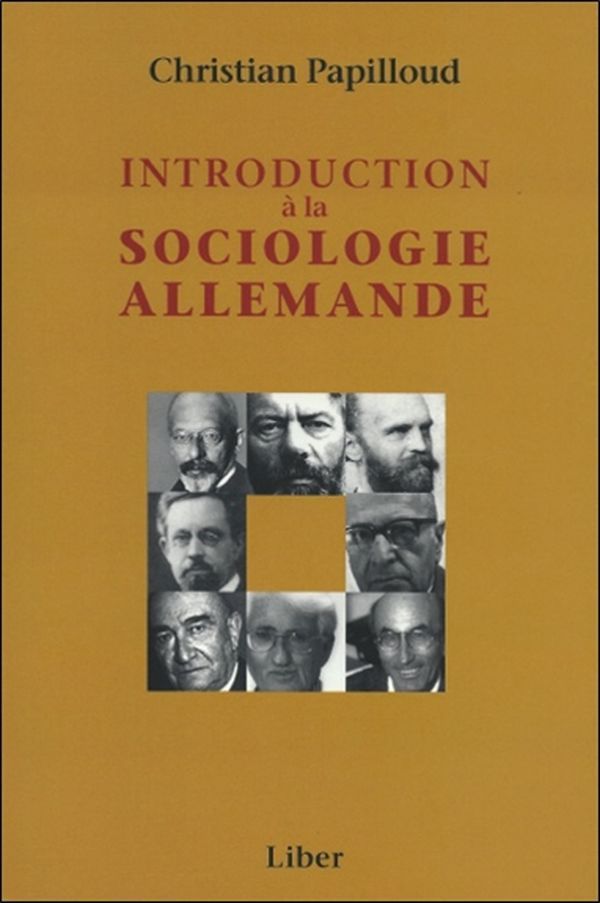 Knjiga Introduction à la sociologie allemande Papilloud