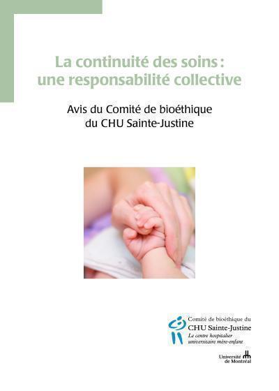 Knjiga LA CONTINUITE DES SOINS CHU STE JUSTINE