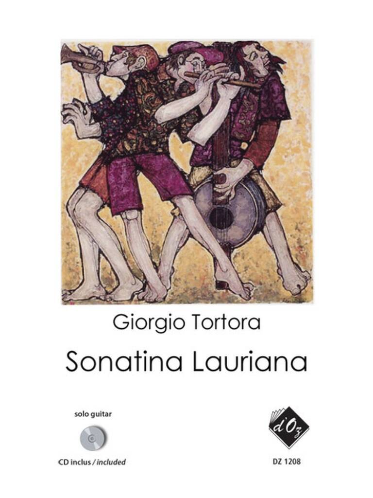 Knjiga SONATINA LAURIANA GUITARE +CD GIORGIO TORTORA