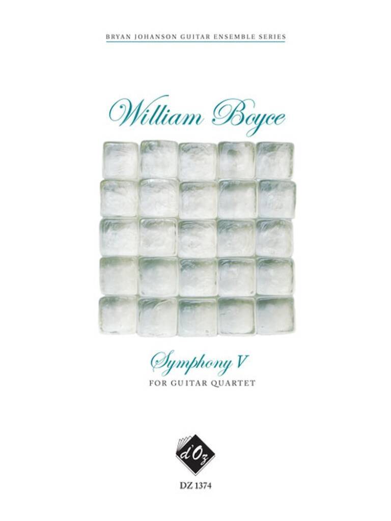 Knjiga SYMPHONY V GUITARES-PARTITION+PARTIES SEPAREES W. BOYCE