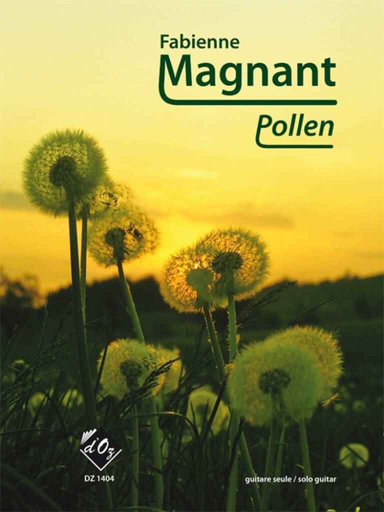 Boek POLLEN GUITARE FABIENNE MAGNANT