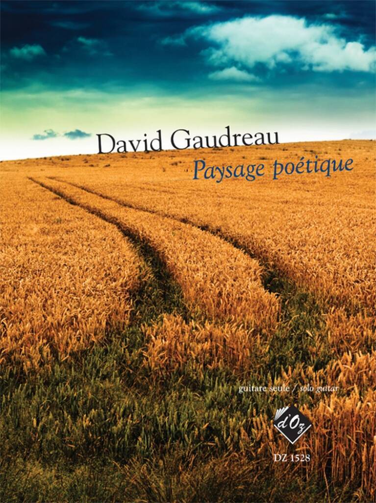 Knjiga PAYSAGE POETIQUE GUITARE DAVID GAUDREAU