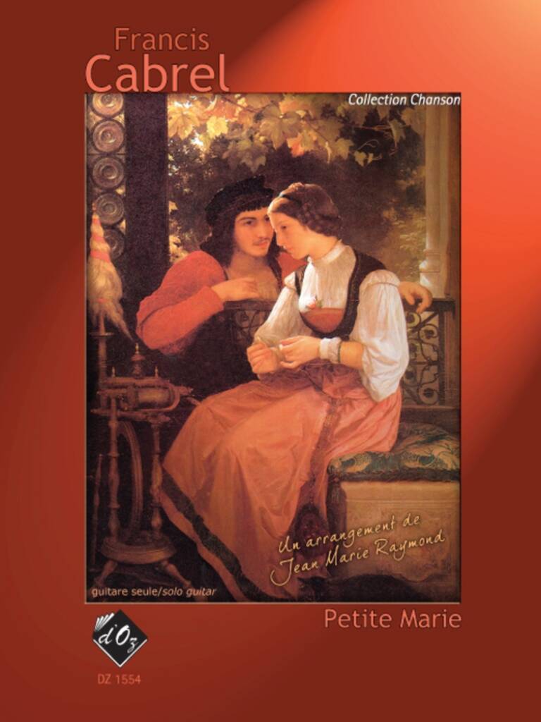 Knjiga PETITE MARIE GUITARE FRANCIS CABREL
