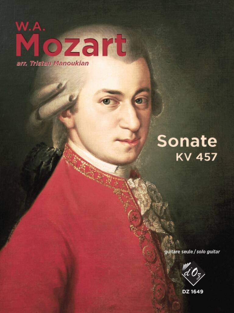 Buch SONATE KV 457 GUITARE WOLFGANG AMADEUS MOZ