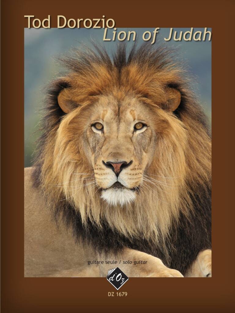 Knjiga LION OF JUDAH GUITARE TOD DOROZIO