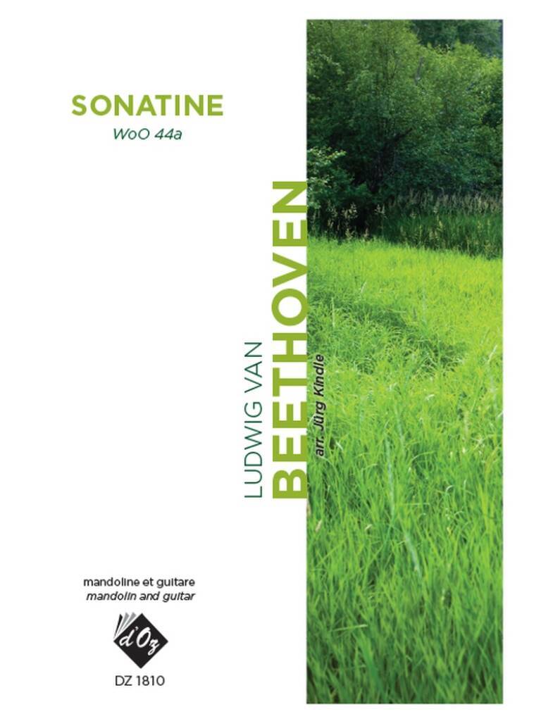 Knjiga SONATINE 44A LUDWIG VAN BEETHOVEN