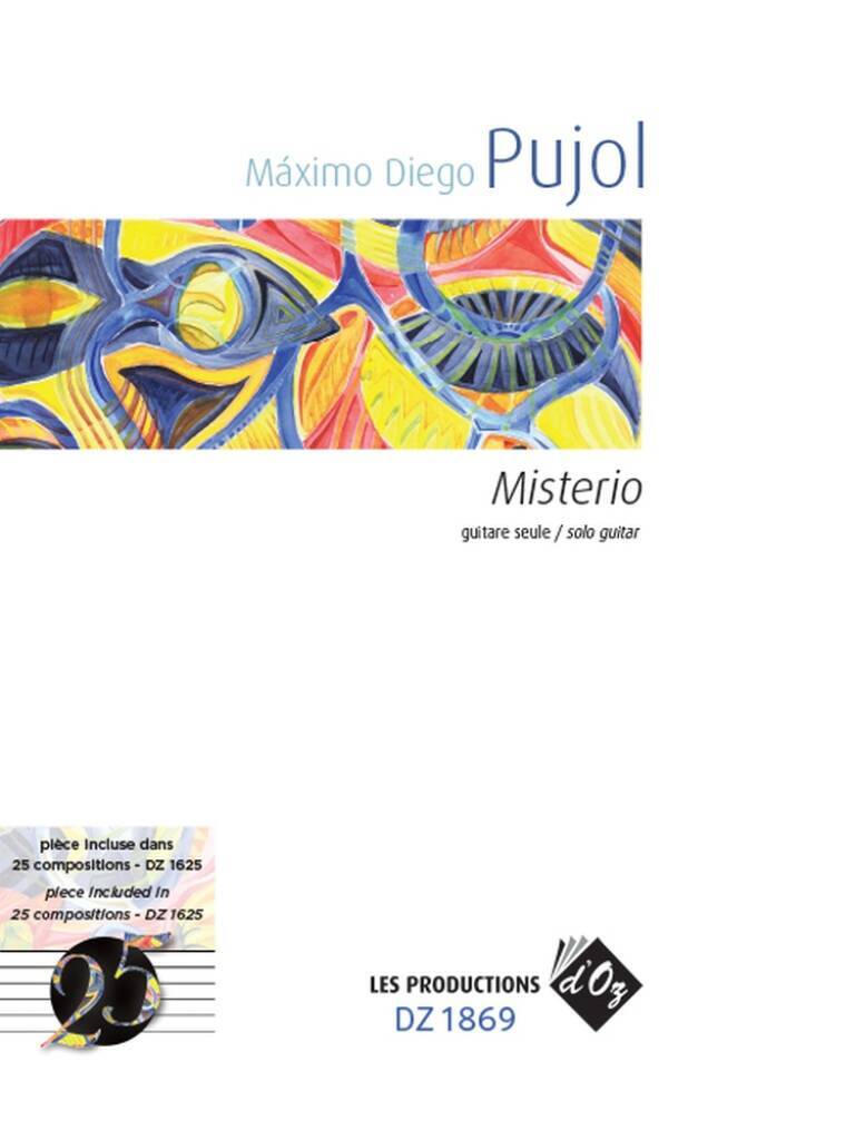 Buch MISTERIO GUITARE MAXIMO DIEGO PUJOL