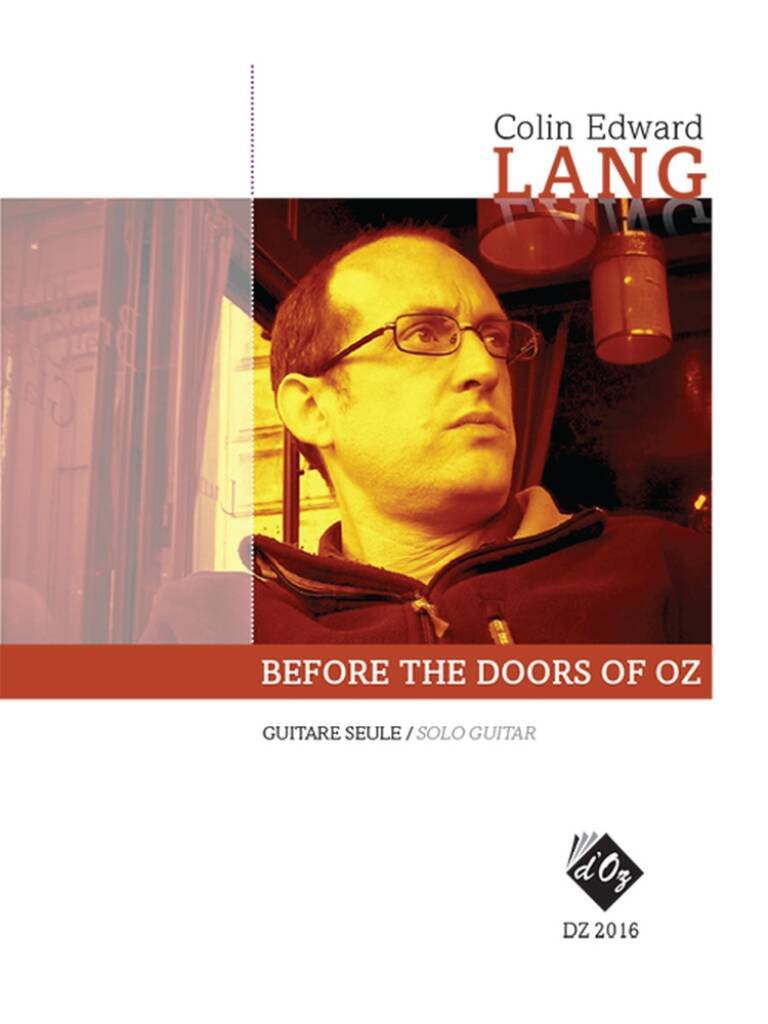 Knjiga BEFORE THE DOORS OF OZ GUITARE COLIN EDWARD LANG