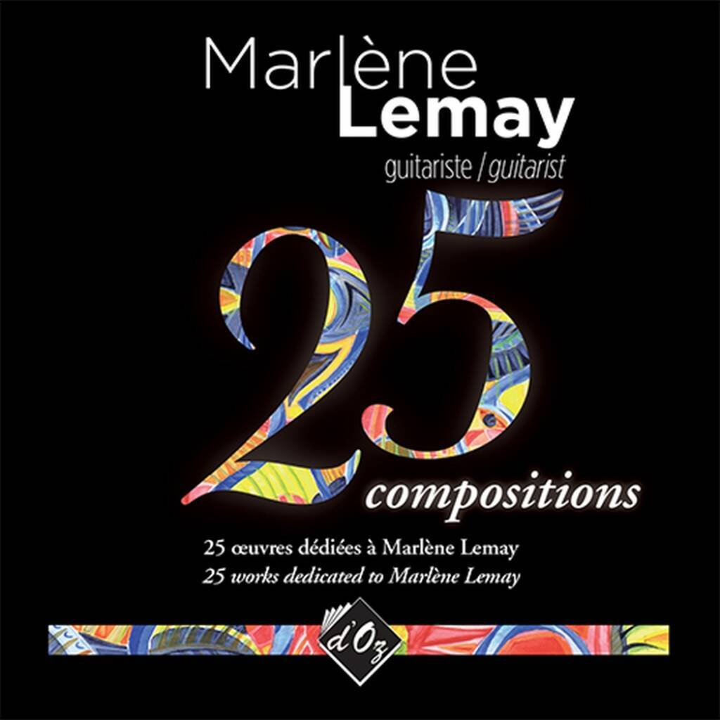 Libro EDITION 25E ANNIVERSAIRE, 25 COMP. VERSION CD GUITARE LEMAY MARLENE