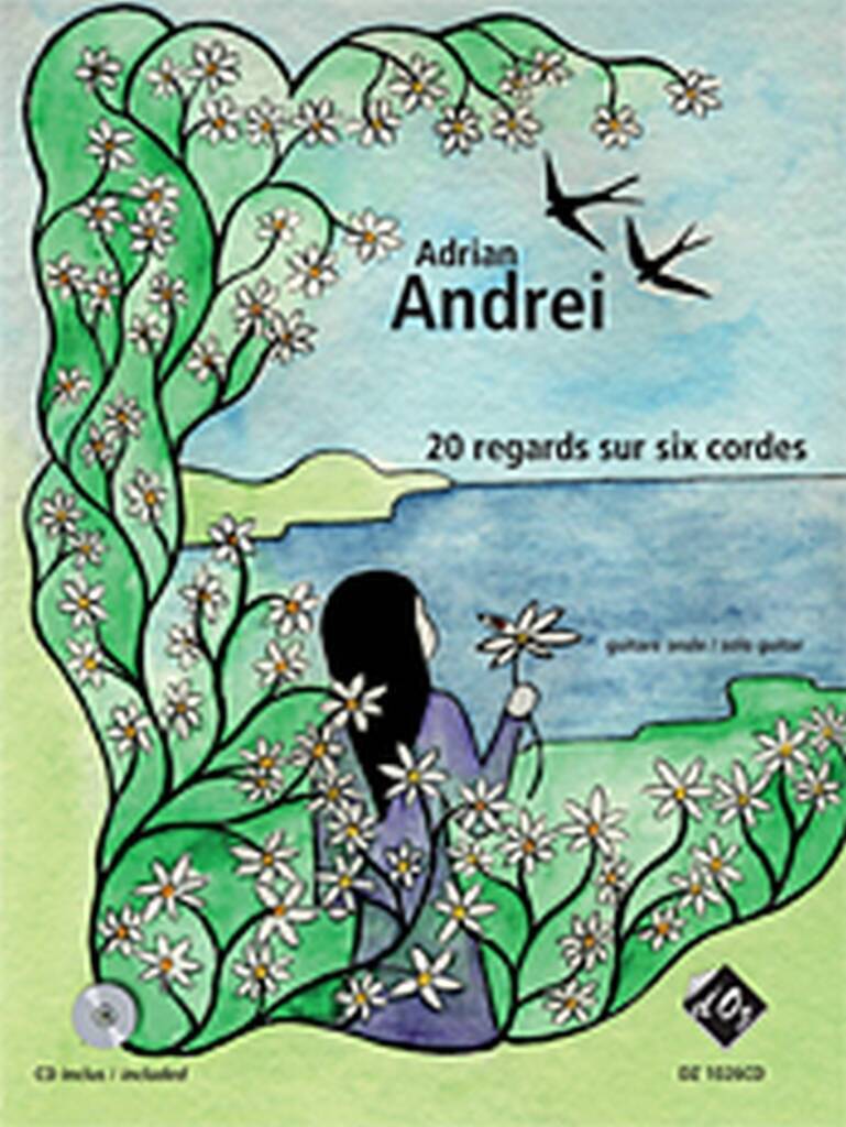 Knjiga 20 REGARDS SUR SIX CORDES GUITARE +CD ADRIAN ANDREI