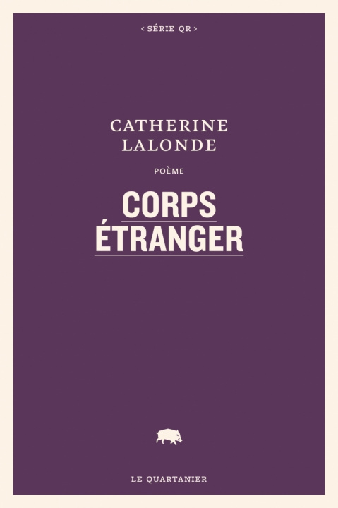 Knjiga Corps étranger Catherine LALONDE