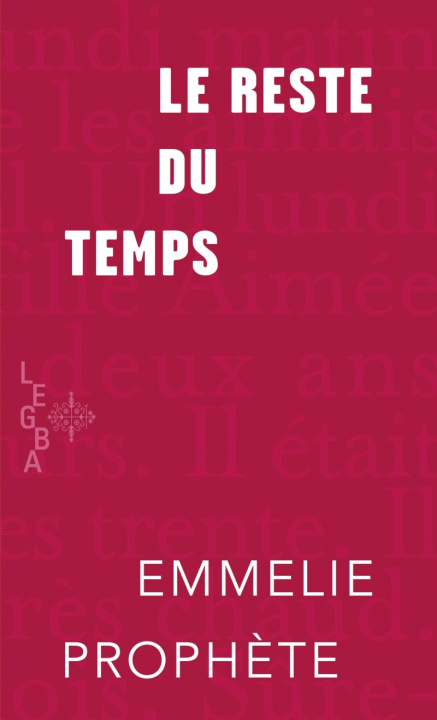 Knjiga Le reste du temps Emmelie PROPHETE