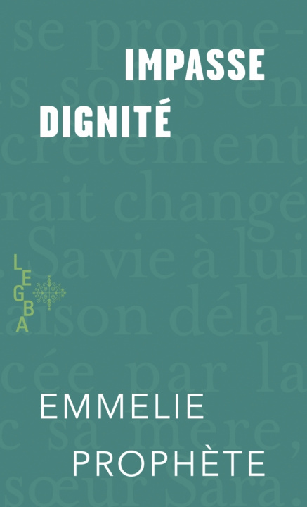 Kniha Impasse dignité Emmelie PROPHETE
