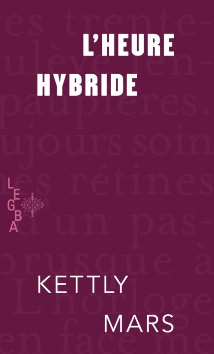 Livro L'heure hybride Kettly MARS