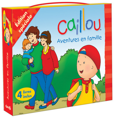 Book Caillou Aventures en famille Anne Paradis