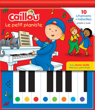 Kniha Caillou Le petit pianiste 