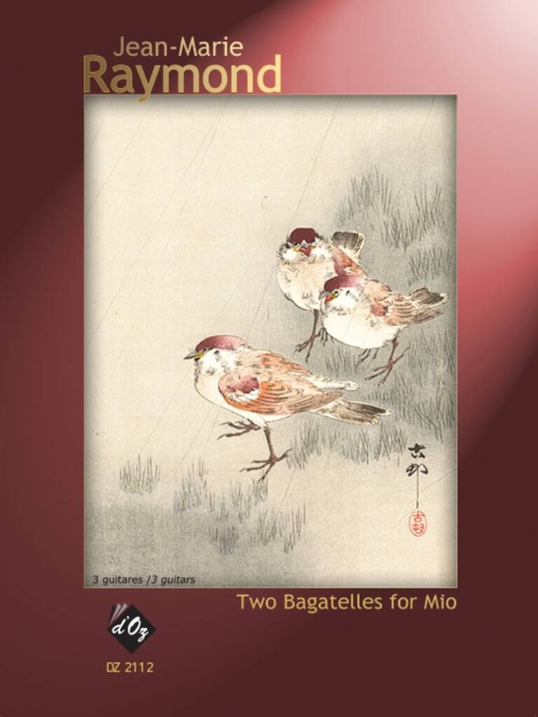 Boek 2 BAGATELLES FOR MIO JEAN-MARIE RAYMOND