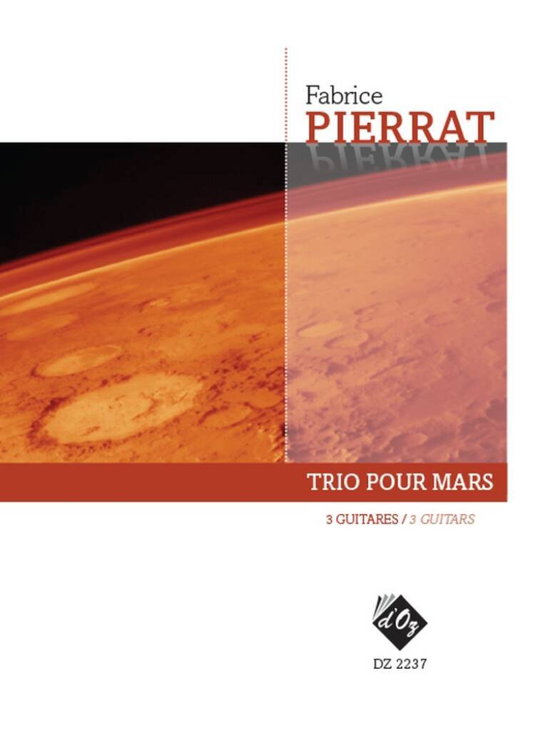 Knjiga TRIO POUR MARS -PARTITION+PARTIES SEPAREES FABRICE PIERRAT