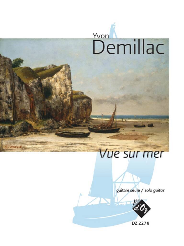 Książka VUE SUR MER GUITARE YVON DEMILLAC