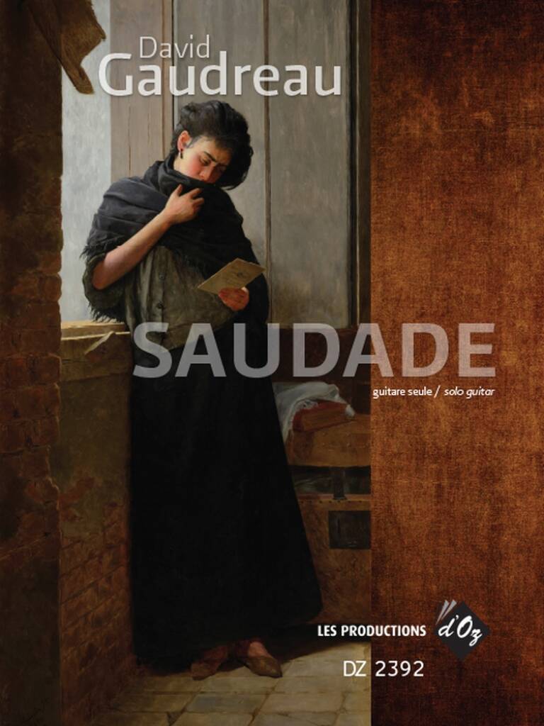 Knjiga SAUDADE GUITARE DAVID GAUDREAU