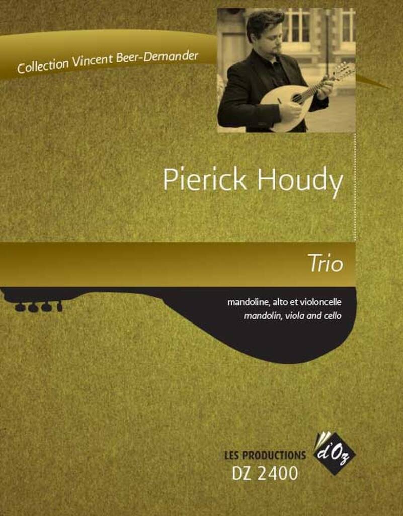Knjiga TRIO -PARTITION+PARTIES SEPAREES PIERRICK HOUDY