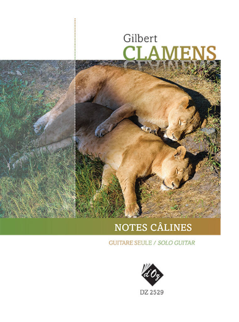 Książka NOTES CALINES GUITARE GILBERT CLAMENS
