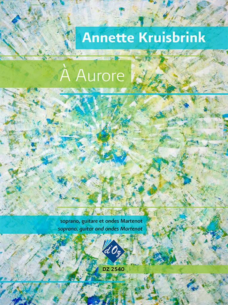 Knjiga A AURORE -PARTITION+PARTIES SEPAREES ANNETTE KRUISBRINK