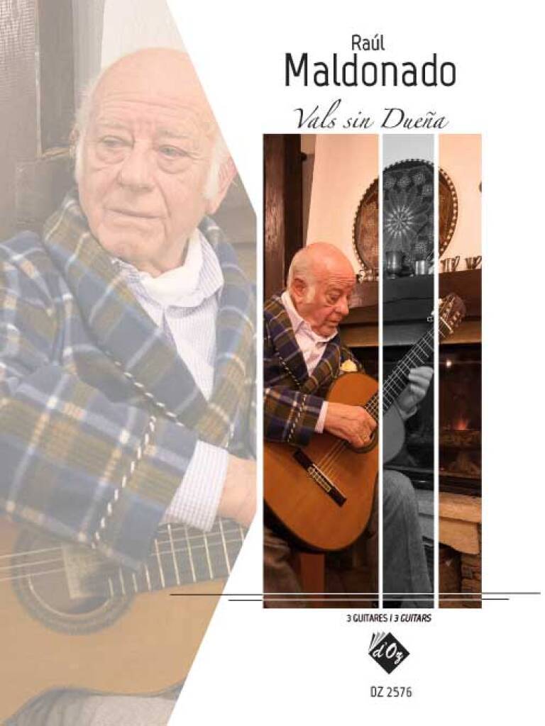 Boek VALS SIN DUENA -PARTITION+PARTIES SEPAREES RAUL MALDONADO