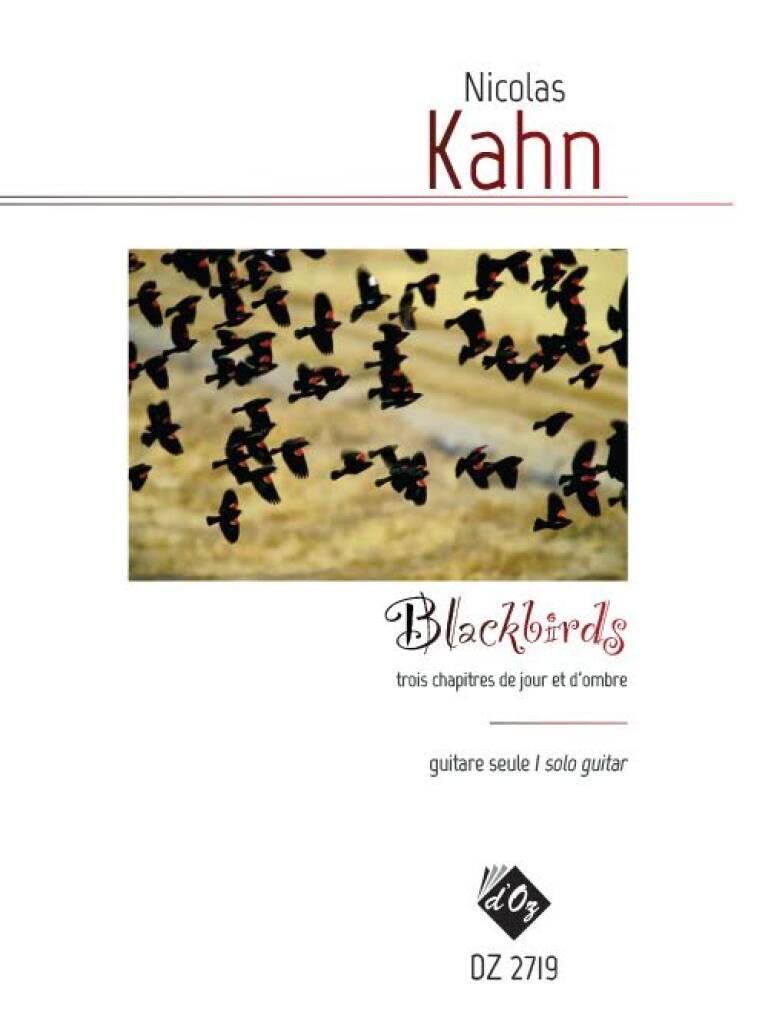 Książka BLACKBIRDS NICOLAS KAHN