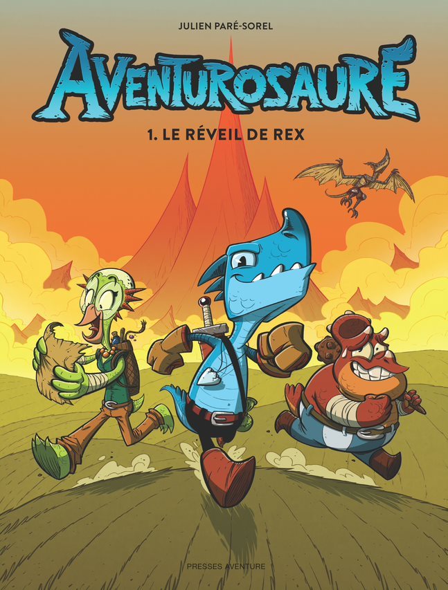 Knjiga Aventurosaure T1: le réveil de Rex Julien Paré-Sorel