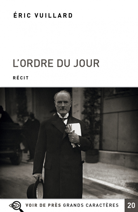 Kniha L'ORDRE DU JOUR Vuillard