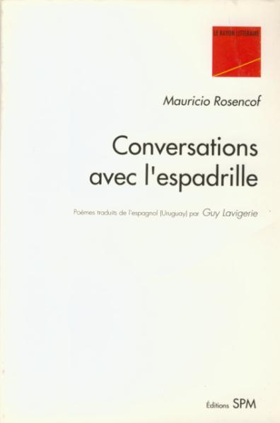 Книга Conversations avec l'espadrille Rosencof