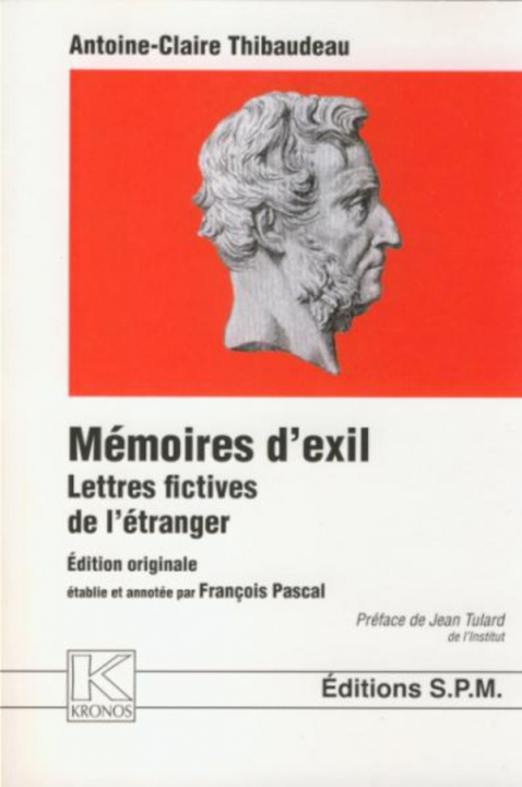 Buch Mémoires d'exil Thibaudeau
