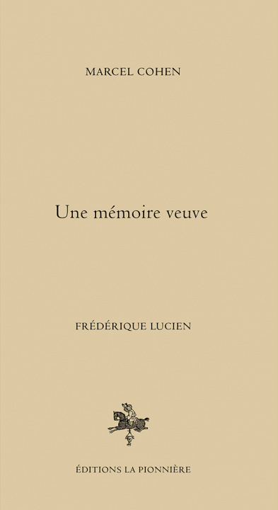 Knjiga Une mémoire veuve Cohen