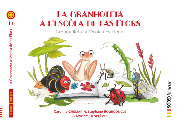 Kniha La Granhoteta a l’escòla de las Flors Chemarin