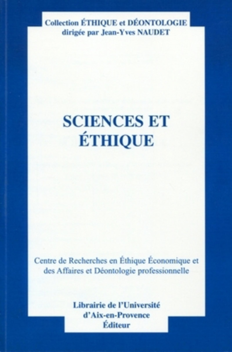 Książka Sciences et éthique Naudet