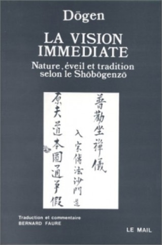 Knjiga La Vision immédiate Maître Dogen