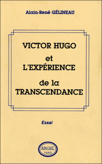 Kniha Victor Hugo et l'expérience de la transcendance Gélineau