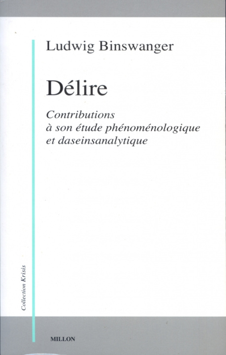 Boek DELIRE Ludwig BINSWANGER